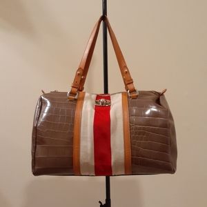 Furla Vintage 90s Barrel Bag